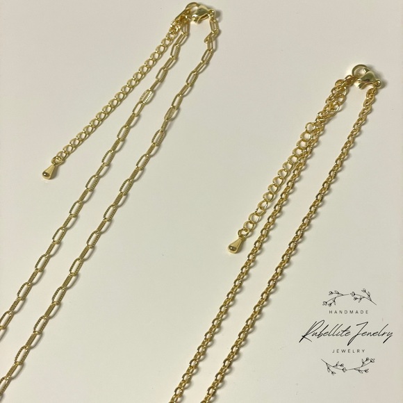 Gold filled Dreamcatcher Charm Necklace Link Chain Necklace Gold Chain Necklace - Picture 5 of 8